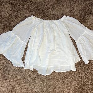 Bailey 44 White off the Shoulder Top XS